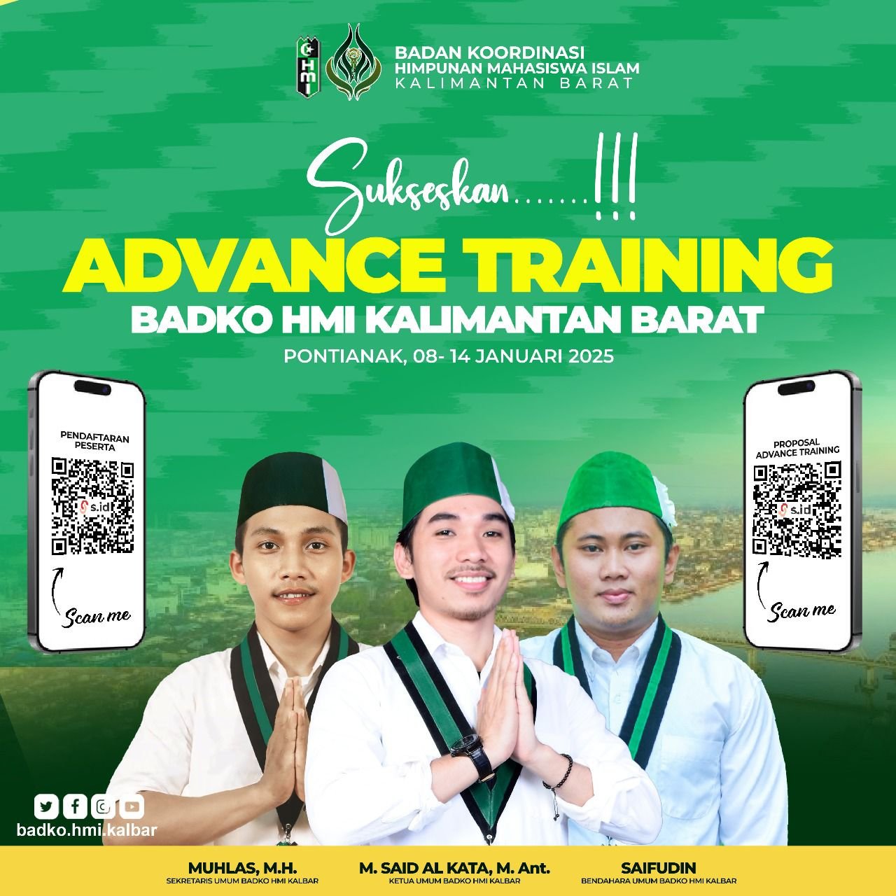Advance Training HmI, HmI Badko Kalimantan Barat