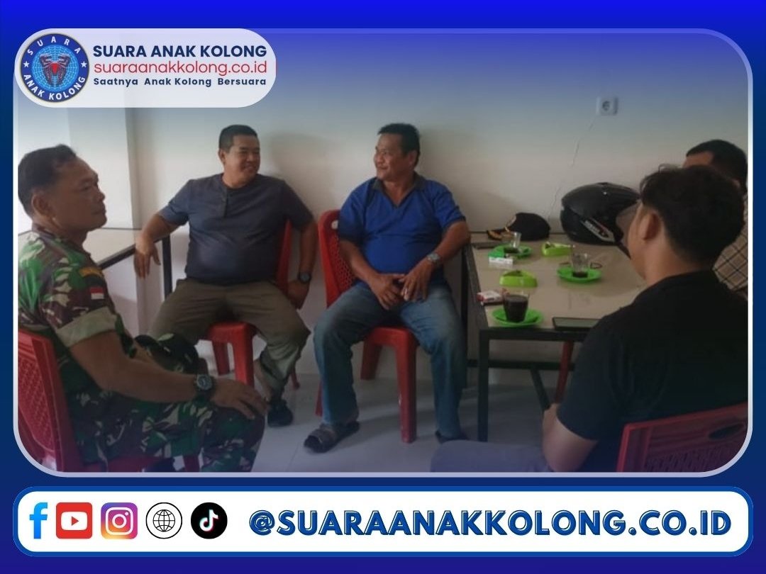 Babinsa Kodim 1209-07/Jgb Jalin Kerjasama Komsos Dengan Mitra Karib di Wilayah Binaan