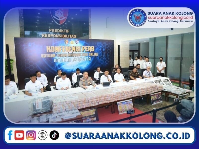 Polri Ungkap Tiga Kasus Besar Judi Online: Sita Aset Rp61 Miliar, Ungkap Sindikat Internasional