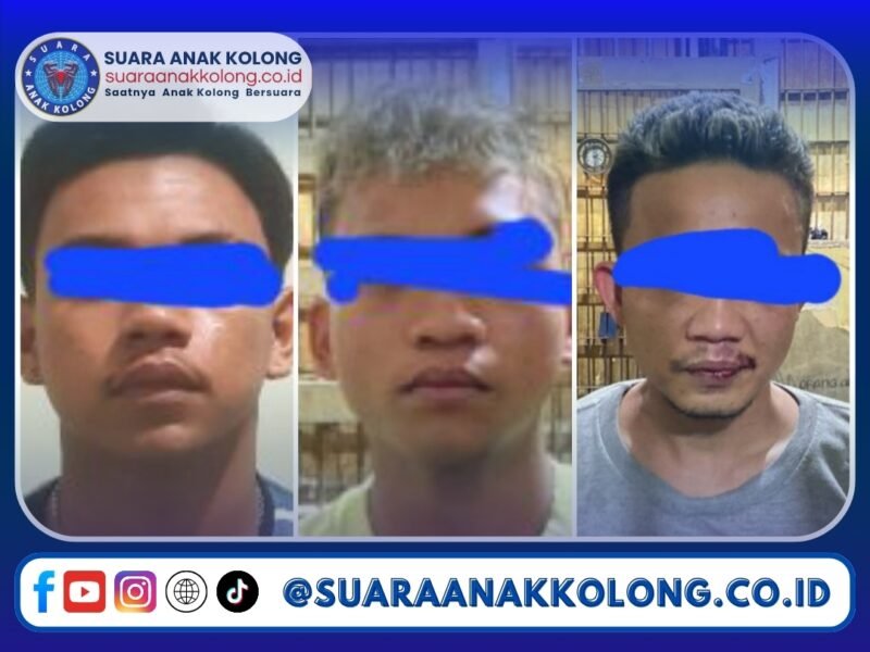 Tiga Pria Diamankan Terkait Kasus Pengeroyokan di Jalan Budi Karya