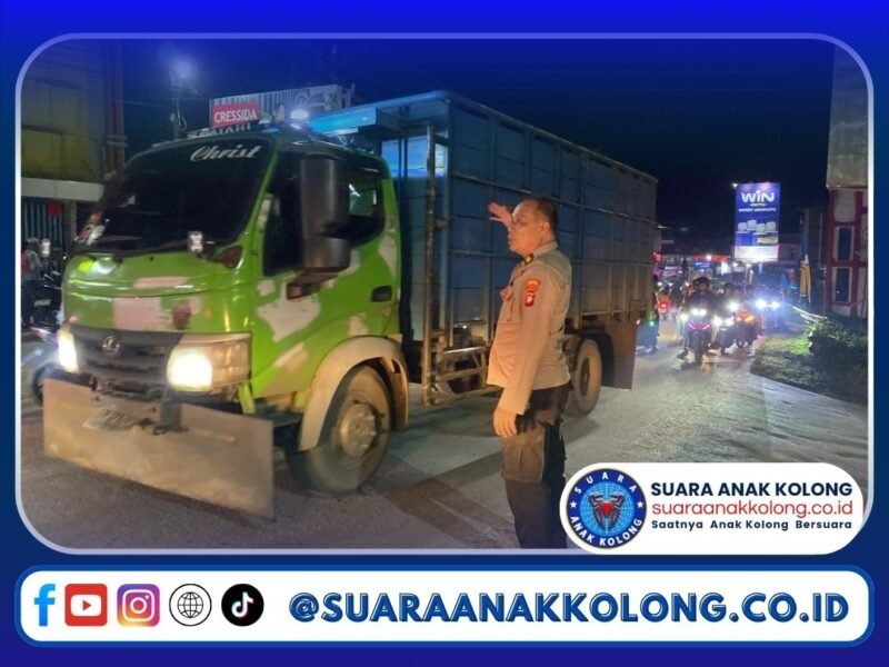 Polres Landak Atur Lalu Lintas untuk Cegah Kemacetan Saat Imlek 2025