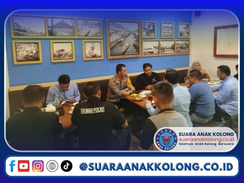 Tingkatkan Kemitraan Dengan Media, Kabidhumas Polda Kalbar Ngopi Bareng Bersama PWI