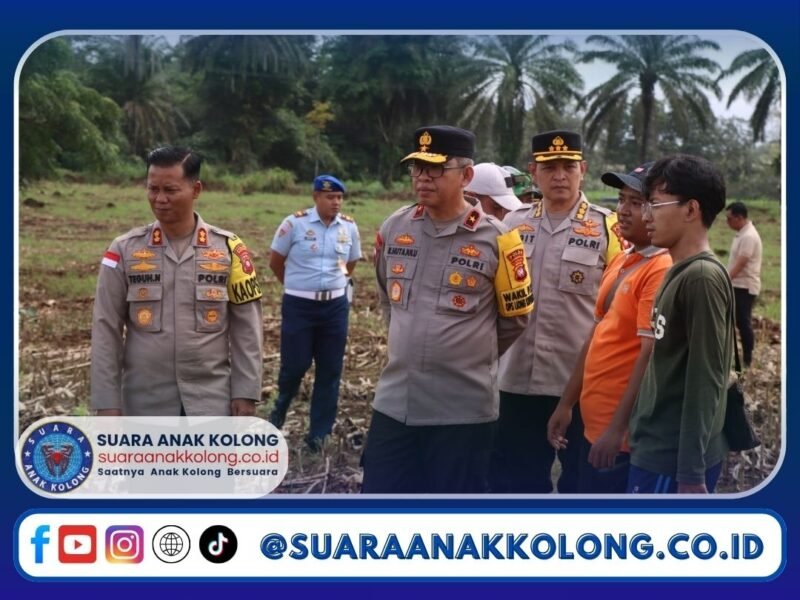Peninjauan Lokasi Lahan Gerakan Tanam (Gertam) Penanaman Jagung Serentak: Komitmen Polda Kalbar Dukung Ketahanan Pangan