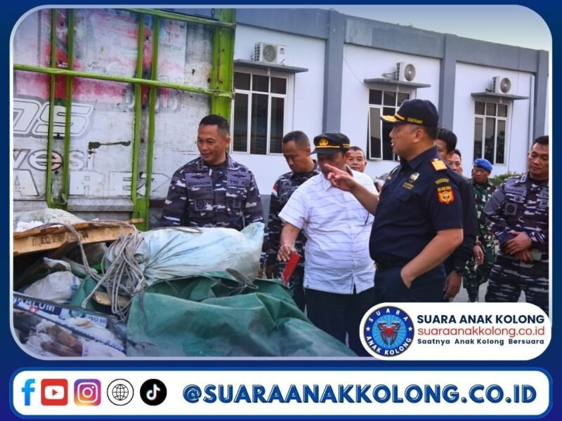 Tim F1QR Lantamal XII Gagalkan Penyelundupan Bawang Bombay Ilegal di Pelabuhan Dwikora Pontianak