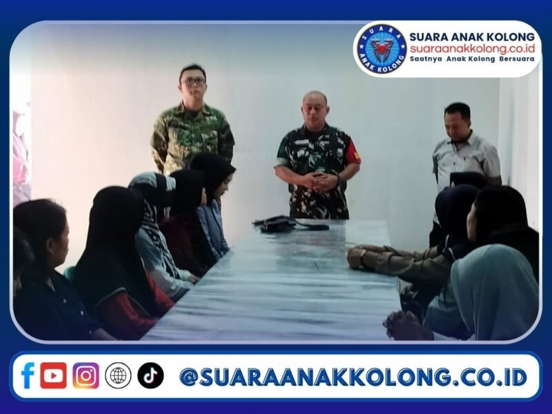 Danramil 1204-15/Sekadau Hilir Melakukan Peninjaan Kesiapan Dapur Sehat untuk Program Makan Bergizi Gratis