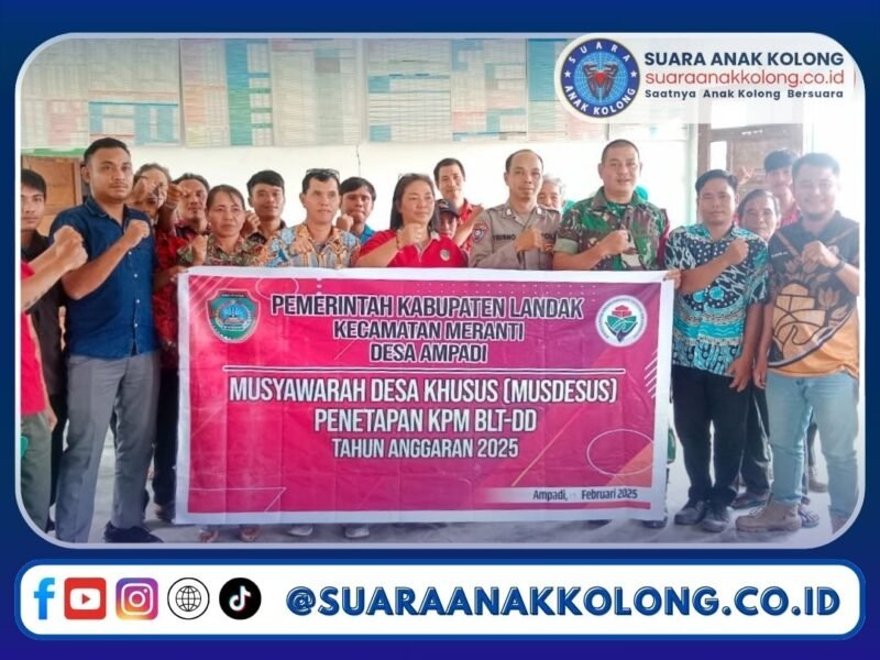 Desa Ampadi Gelar Musdessus Penetapan KPM BLT-DD Tahun 2025