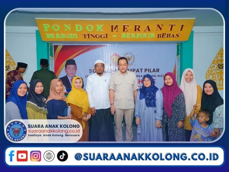 Anggota MPR RI, Yuliansyah, S.E., Sosialisasikan Empat Pilar Kebangsaan di Ponpes Raudhatul Ulum I Meranti