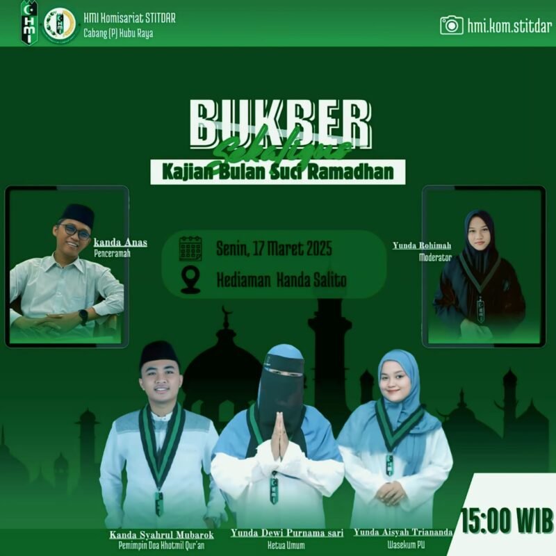 HMI Komisariat STITDAR Gelar Buka Bersama, Perkuat Ukhuwah di Bulan Ramadan 1446 H