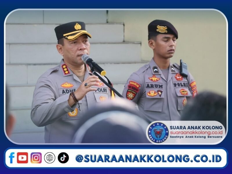 Kapolresta Pontianak Pimpin Apel Pagi, Apresiasi Kinerja Personel dalam Menjaga Kamtibmas