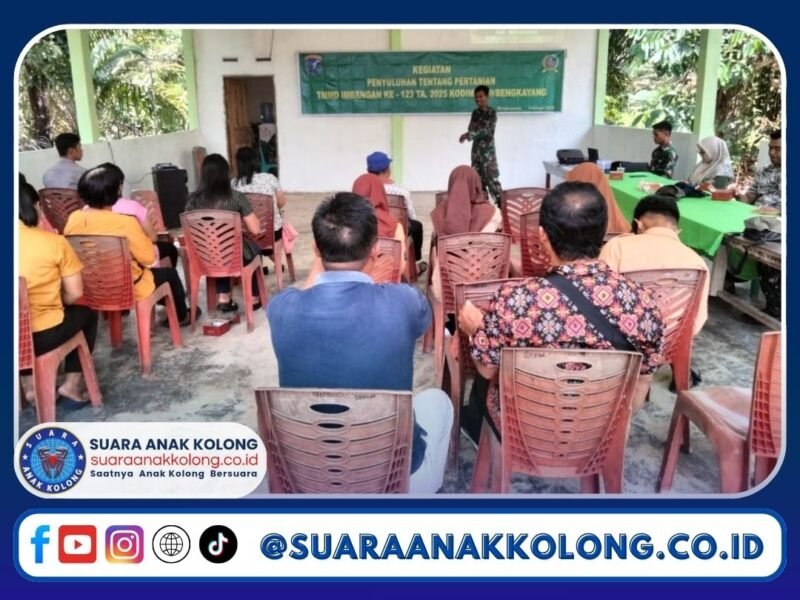 Satgas TMMD Imbangan ke-123 Kodim 1209/Bky Gelar Penyuluhan Pertanian untuk Masyarakat
