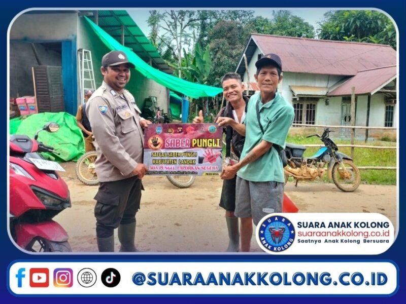 Polsek Meranti Beri Himbauan Stop Pungli, Wujudkan Lingkungan Bebas Korupsi