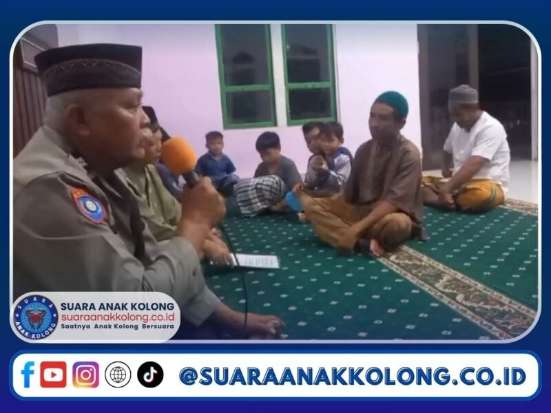 Kanit Binmas Polsek Simpang Hulu Berikan Kultum di Masjid Nurul Yaqin, Ajak Jamaah Perkuat Iman dan Kamtibmas