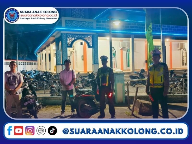 Polres Melawi dan Polsek Jajaran Laksanakan Pengamanan Salat Tarawih Selama Ramadhan 1446 H