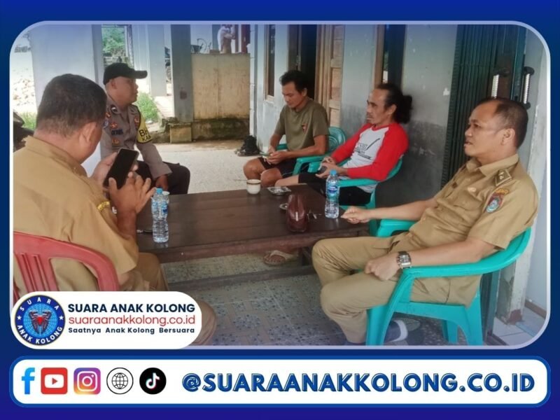 Bhabinkamtibmas Polsek Air Besar Ajak Kepala Desa dan Warga Jaga Kamtibmas di Bulan Ramadan