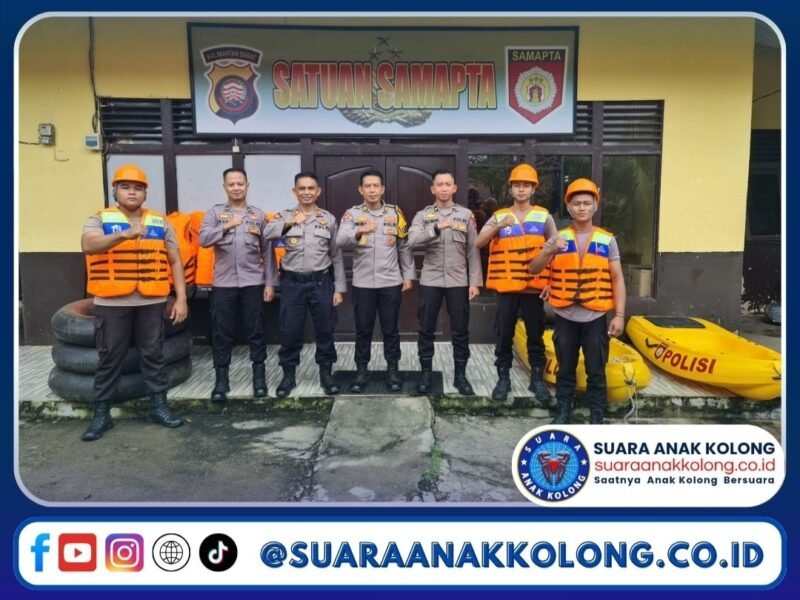 Kabag Ops Polres Melawi Cek Sarpras untuk Antisipasi Bencana Banjir