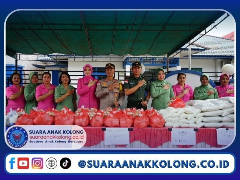 Polres Bengkayang Gelar Bazar Murah, Bantu Warga Dapatkan Sembako Terjangkau di Bulan Ramadan