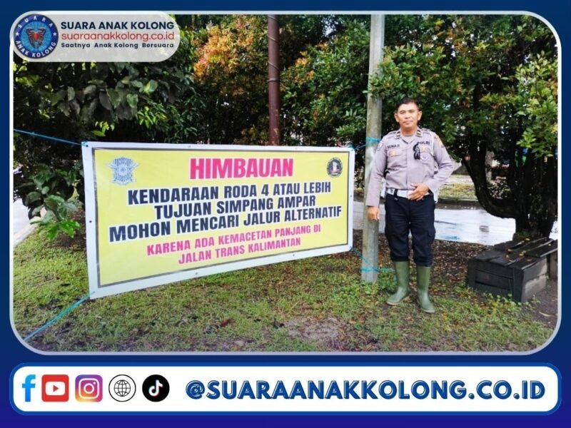 Jalur Lintas Negara di Kubu Raya Banjir, Polisi: Jangan Nekat Melintas