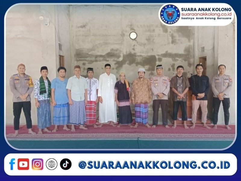 Kapolsek Bengkayang AKP Slamet Widodo Sampaikan Pesan Kamtibmas dalam Kultum di Masjid Mujahidin