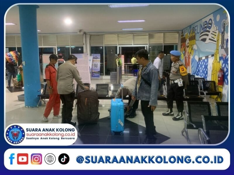 Polsek Kawasan Pelabuhan Dwikora Perketat Pengamanan di Dermaga Jelang Arus Mudik Lebaran