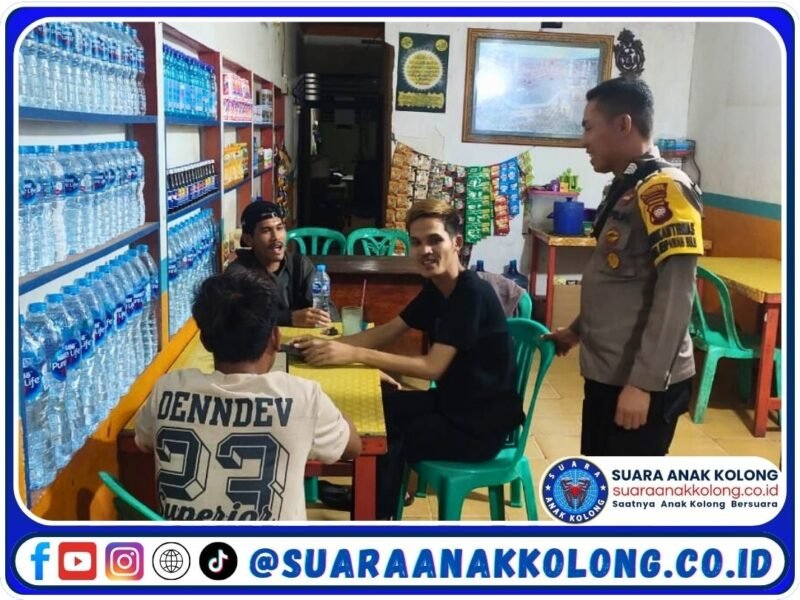 Antisipasi 3C, Polsek Mempawah Hulu Gelar Patroli Malam untuk Jaga Kamtibmas