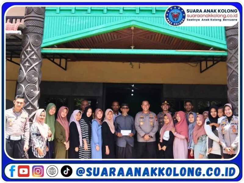 Kapolresta Pontianak Sambangi Panti Asuhan Nur Illahi, Serahkan Sembako dalam Program Ramadan Berkah