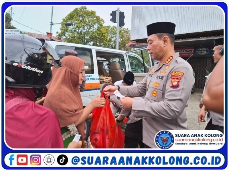 Polresta Pontianak Gelar Pasar Murah Ramadan 1446 H di Jalan Veteran