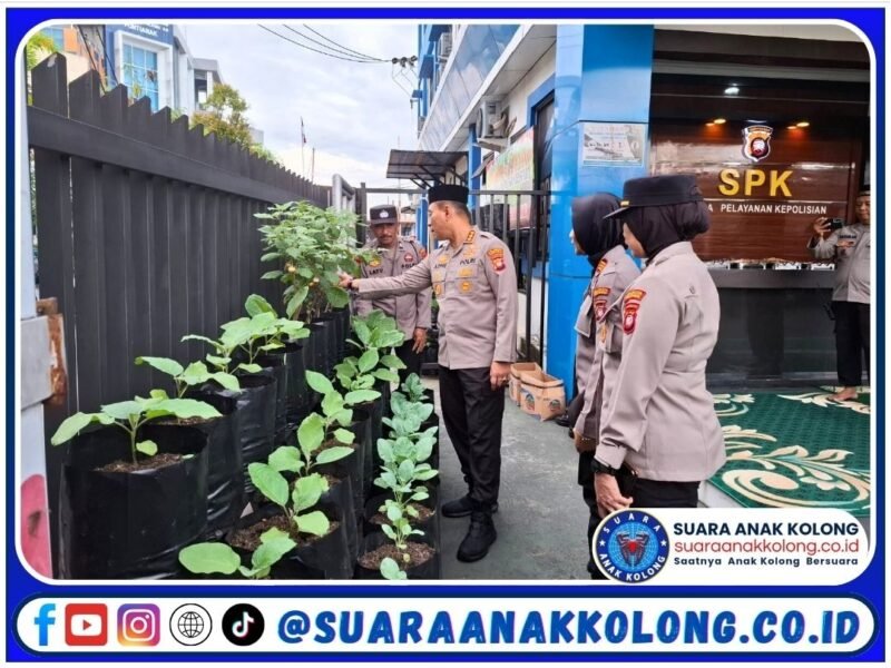 Kapolresta Pontianak Tinjau Progres Program P2B di Polsek Pelabuhan Dwikora