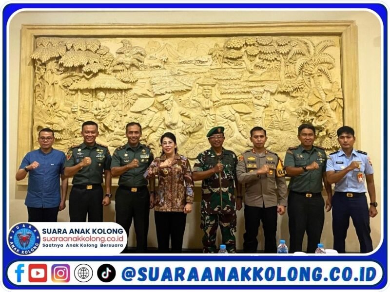 Pererat Silaturahmi, Dandim 1202/Skw dan Forkopimda Buka Puasa Bersama Danrem 121/Abw