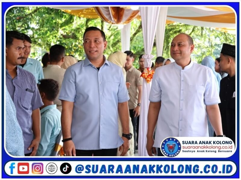 Kapolda Kalbar dan PJU Polda Kalbar Kunjungi Rumah Dinas Kapolresta Pontianak di Hari Raya Idul Fitri 1446 H