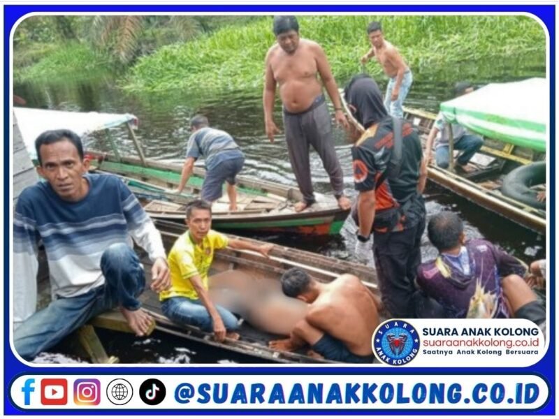 Nawi Ditemukan Meninggal Dunia di Sungai Landak, Diduga Tenggelam Saat Menjala Ikan