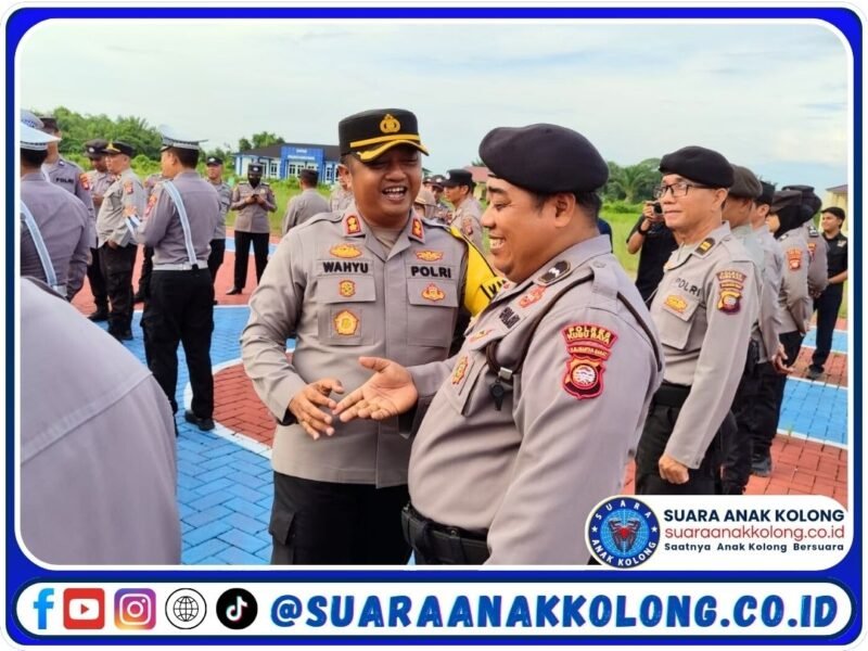 Momentum Idul Fitri, Polres Kubu Raya Perkuat Soliditas Internal Lewat Halal Bihalal