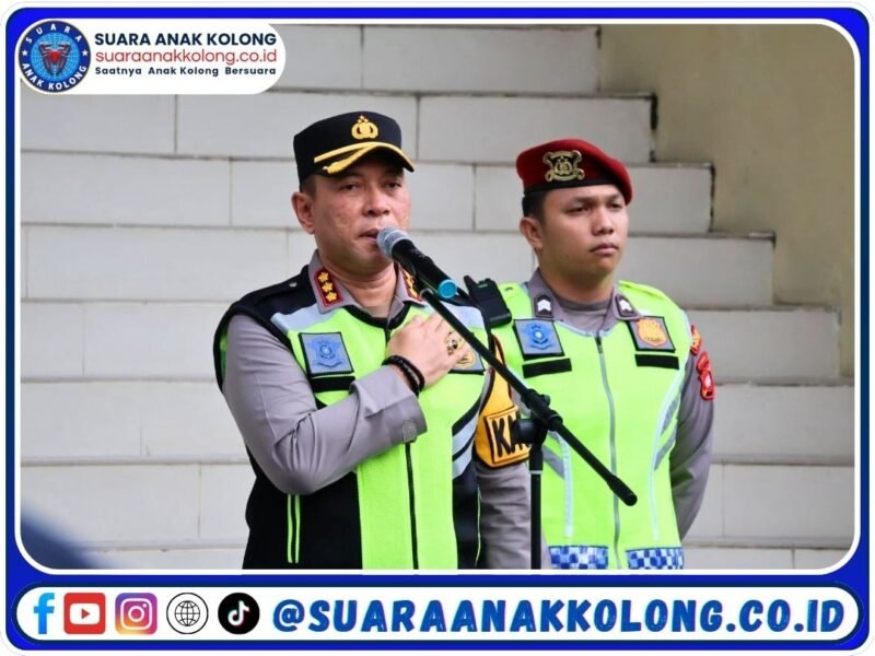 Kapolresta Pontianak Pimpin Apel Pengamanan Malam Takbiran Idul Fitri 1446 H