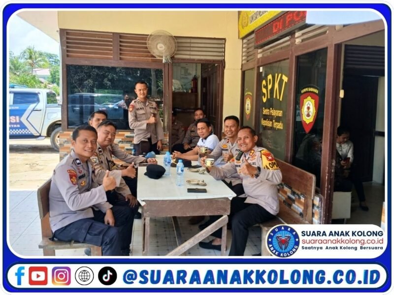 Kapolres Landak Laksanakan Silaturahmi dan Kunjungan Kerja ke Polsek Menyuke