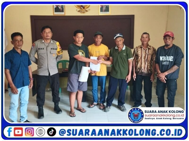 Polsek Menjalin Berikan Pelayanan Problem Solving untuk Warga