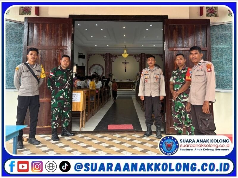Polres Sambas Amankan Ibadah Paskah di Seluruh Gereja Wilayah Kabupaten Sambas