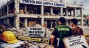 Proyek RKB SMPN 4 Kendari Diduga Tak Sesuai Spesifikasi, Kejati Diminta Periksa PPK dan Oknum Kepala Sekolah